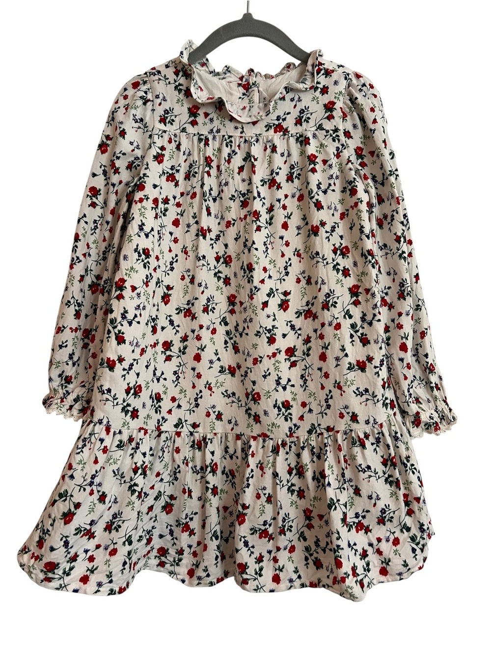 Janie and Jack Ivory Floral Dress